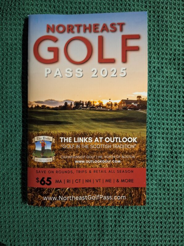 golf coupon book